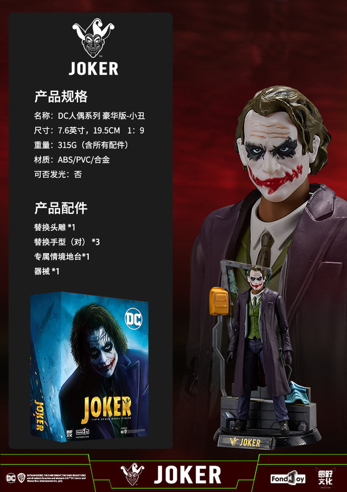FondJoy Dc Joker [Deluxe Edition) 1/9 scale Action
Figure