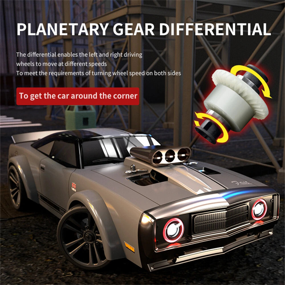 Pro RC Drift Car 2.4GHz, 1/16 Scale Car 4WD RC
Cars Fast Drifting Car
60KM/H
