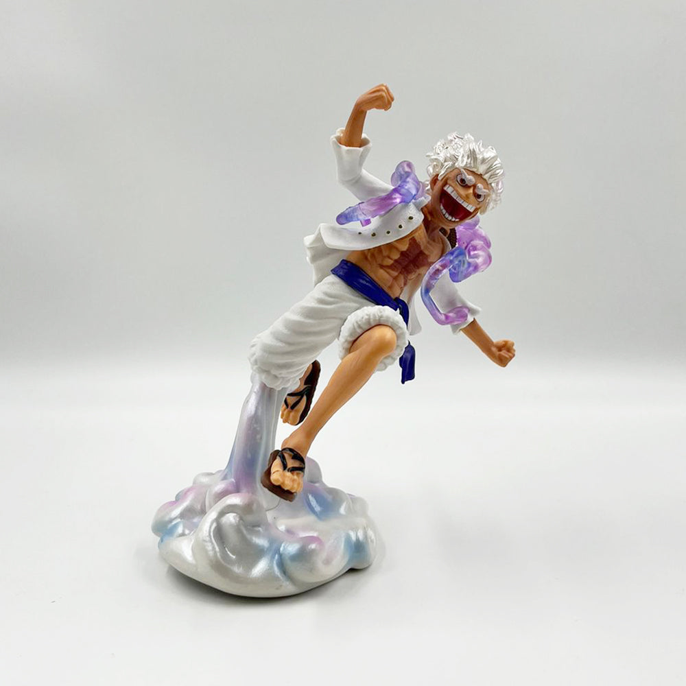 Luffy Gear 5 Jumping Action Figure 19cm