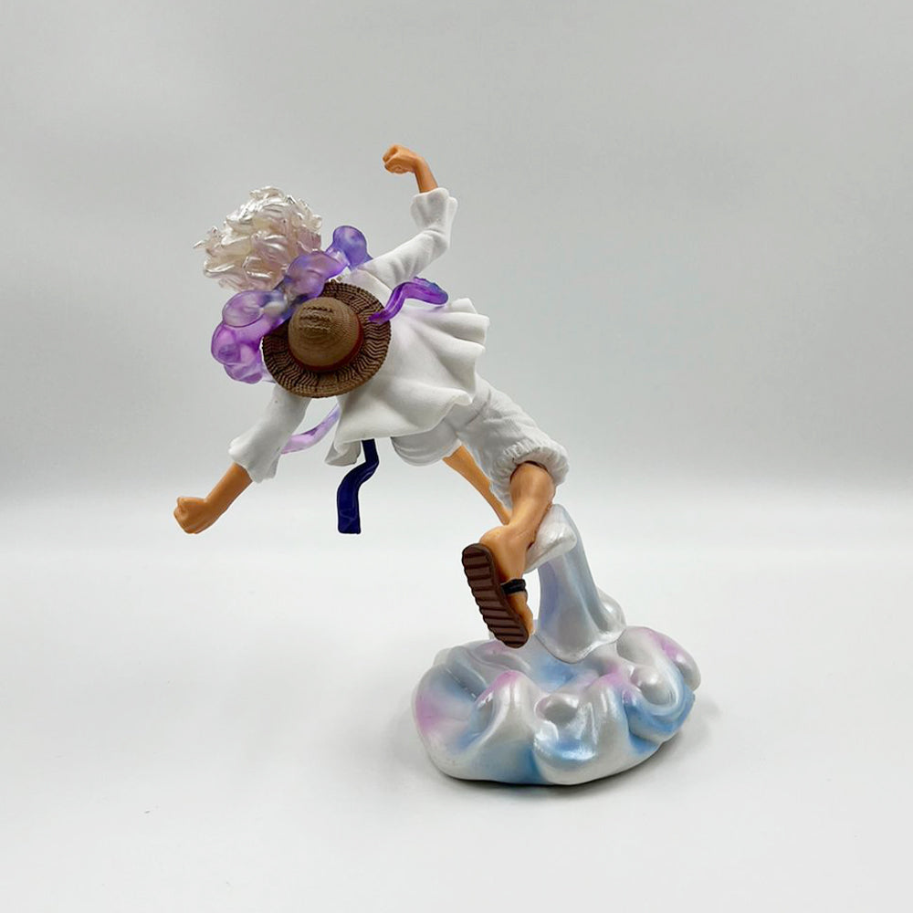 Luffy Gear 5 Jumping Action Figure 19cm