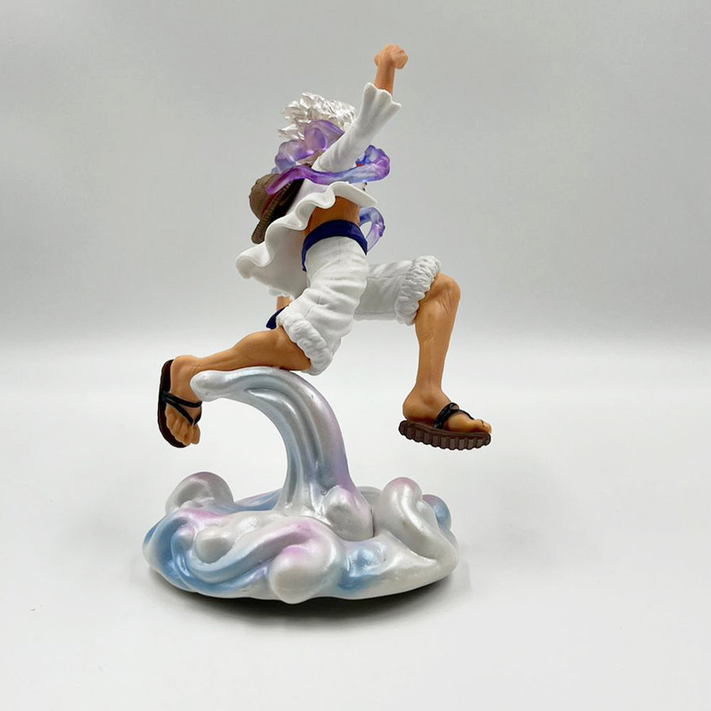 Luffy Gear 5 Jumping Action Figure 19cm