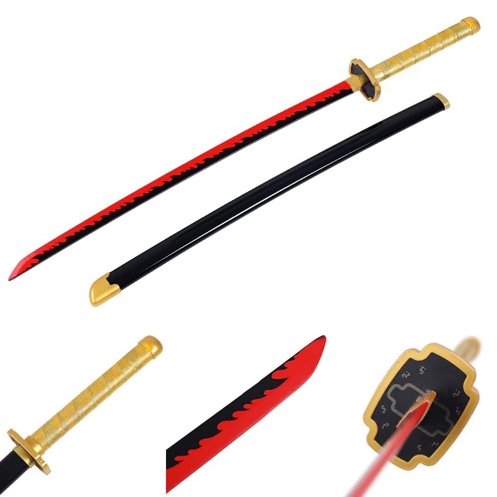 Demon Slayer Tsugikuni Yoriichi Nichirin Wooden
Katana 105 Cms