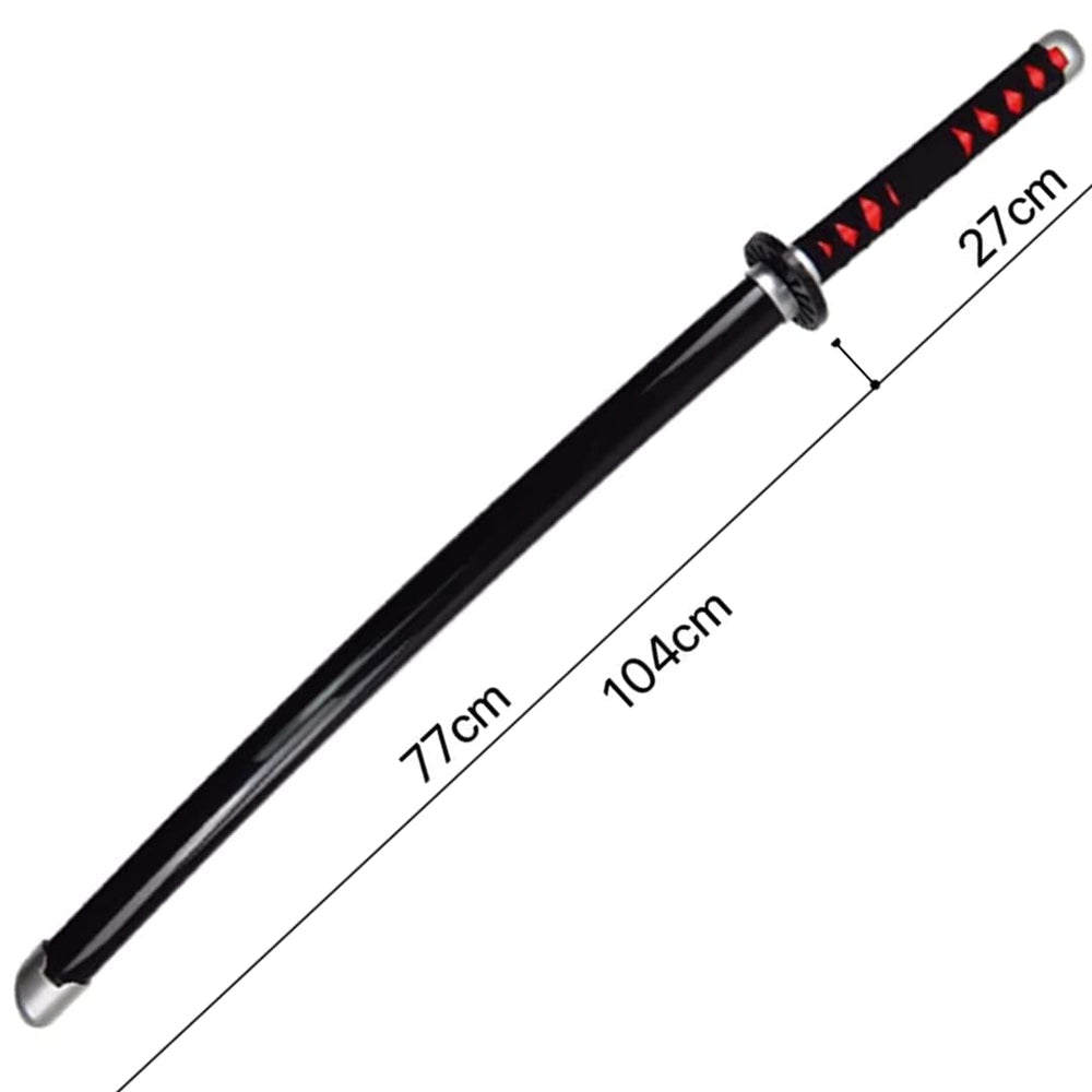 Red & black Satoman Tanjiro Kaigaku Sword
104cm