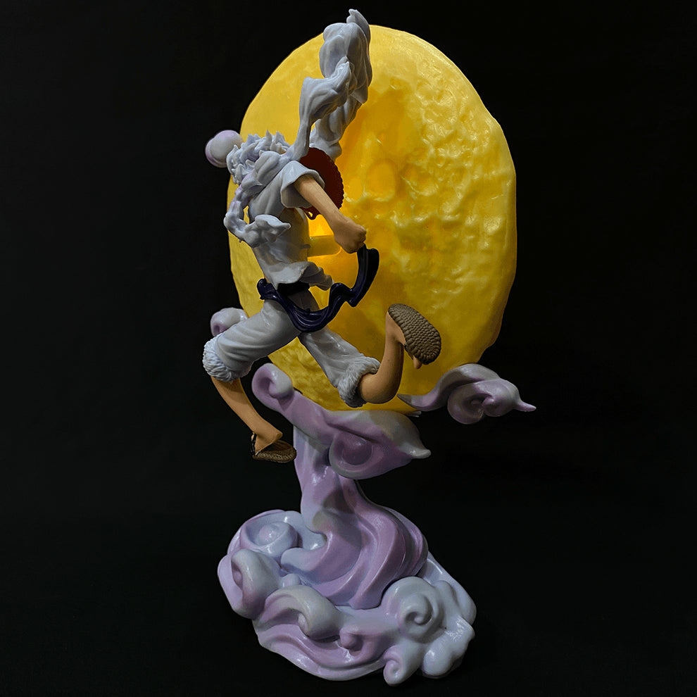 SUN GOD NIKA LUFFY GEAR 5 ACTION FIGURE LAMP (27 CM HEIGHT) - ONE PIECE