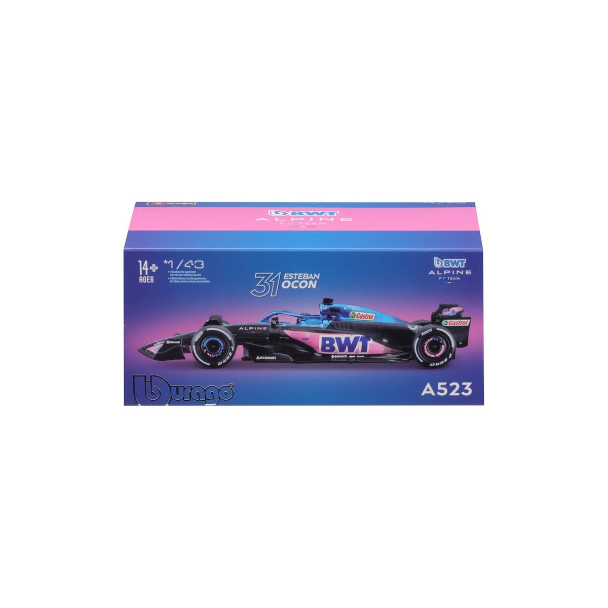 Bburago 1:43 F1 2023
Alpine F1 Team A523