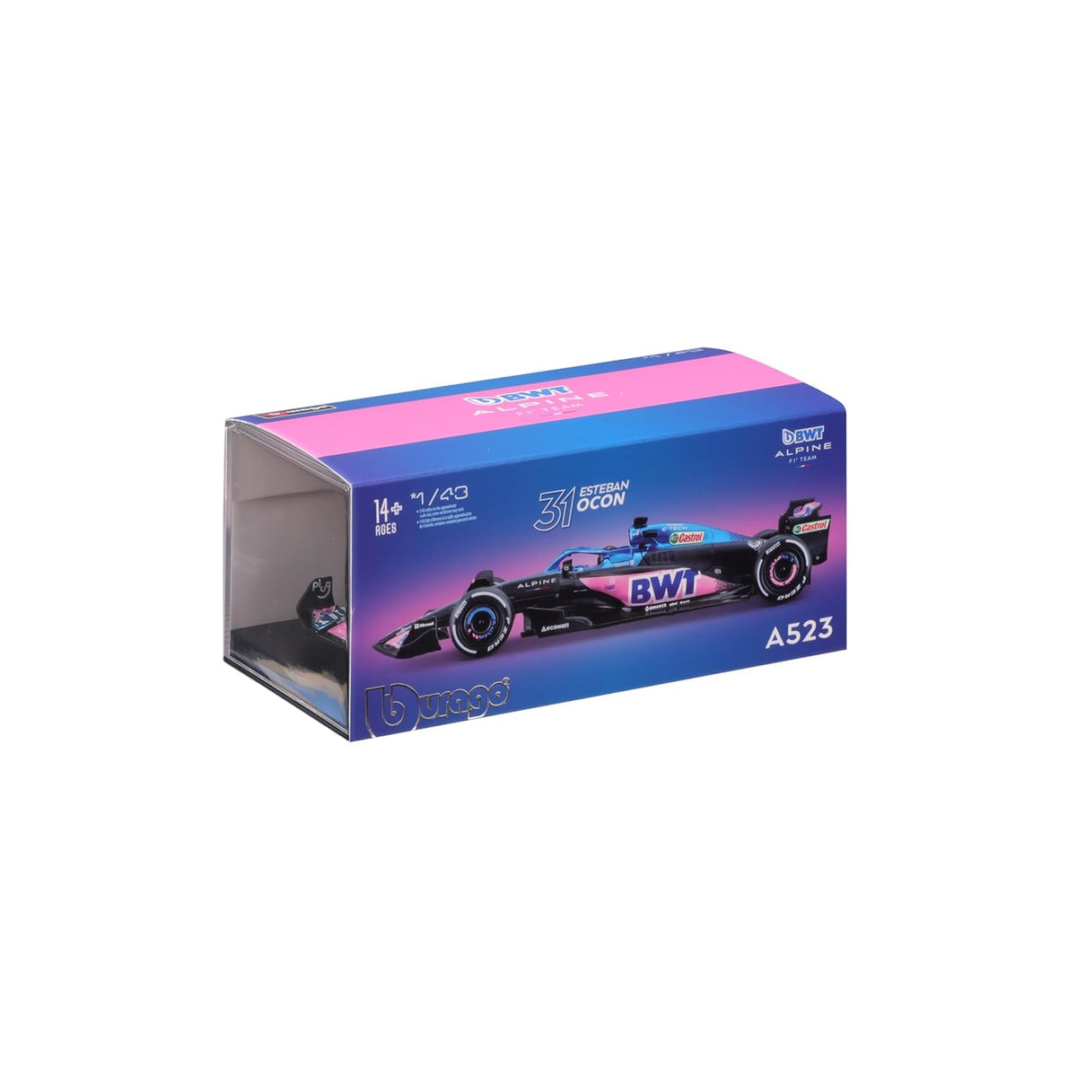 Bburago 1:43 F1 2023
Alpine F1 Team A523