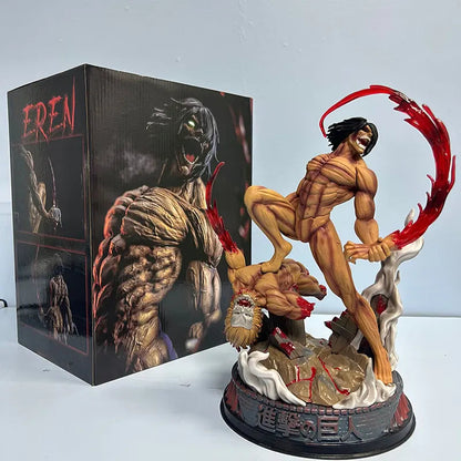 Attack On Titan Anime Eren Yeager 30cm Action Figure