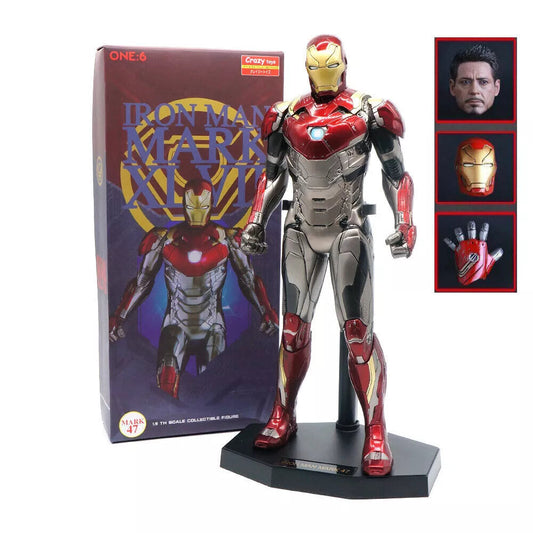 Crazy Toys Marvel Hero Homecoming Iron man
MK47 1/6TH Model Action
Figure | 40Cm