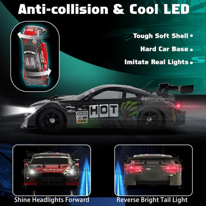 Rally RC Drift Car 2.4GHz, 1/16 Remote Control Car
4WD RC Cars Fast Drifting
Car