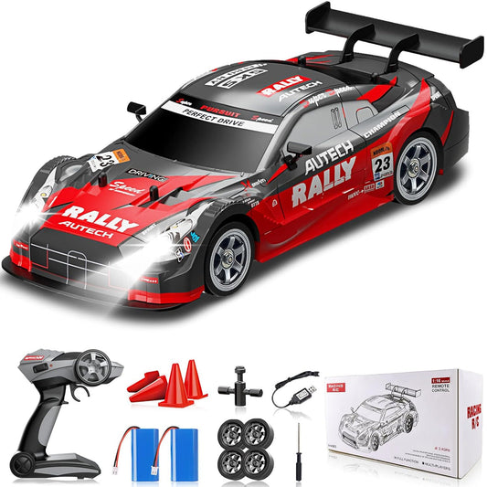 Rally RC Drift Car 2.4GHz, 1/16 Remote Control Car
4WD RC Cars Fast Drifting
Car