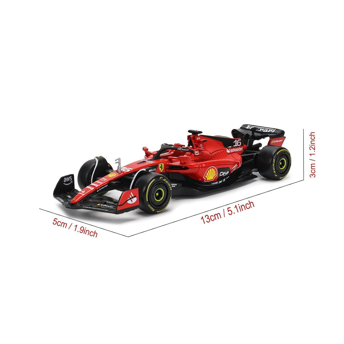 Bburago - 1/43 Scale Urban Circuit Ferrari F1
SF23 Car Model
