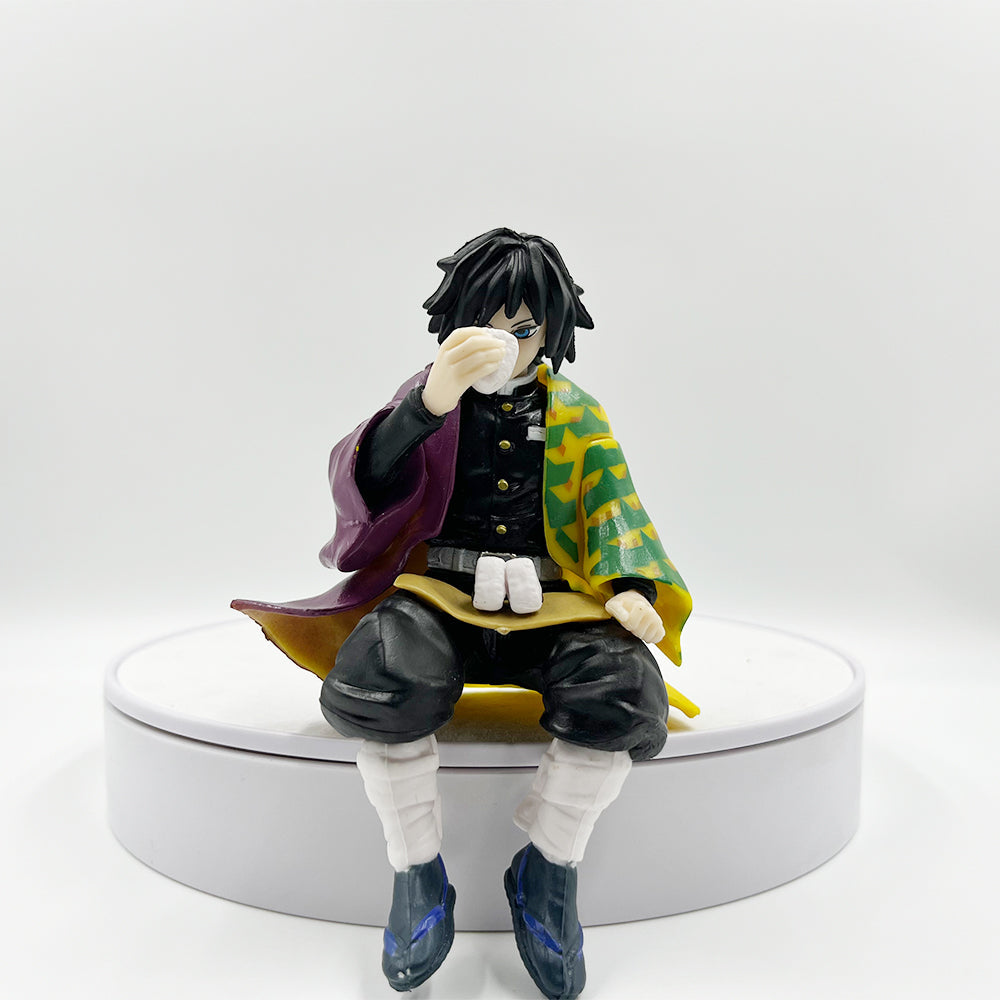Giyu Tomioka Sitting Action Figure 14cm