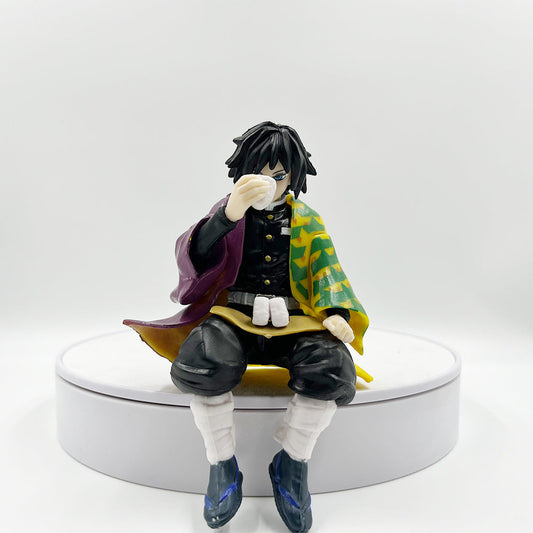 Giyu Tomioka Sitting Action Figure 14cm