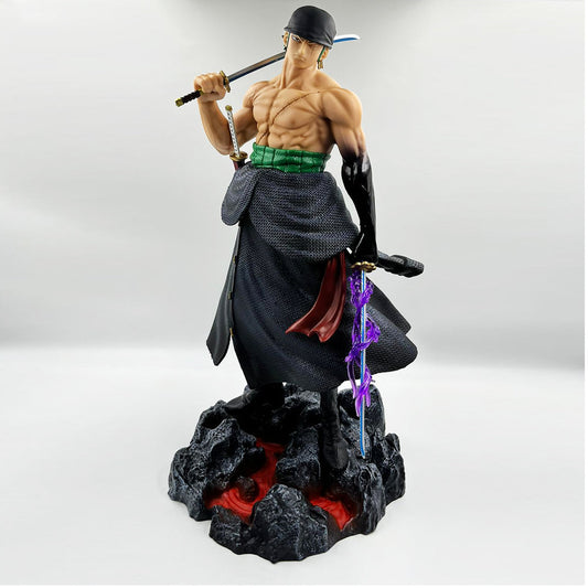 Roronoa Zoro (5 head)
Action figure 50Cm - One piece