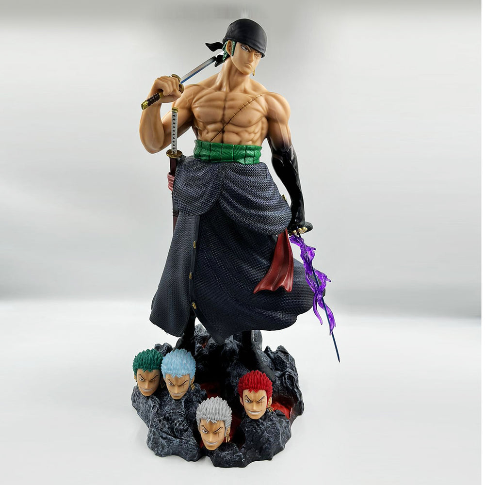 Roronoa Zoro (5 head)
Action figure 50Cm - One piece