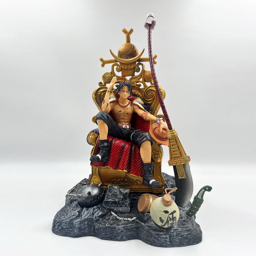 One Piece Portgas D Ace On Throne White Beard
30cm Action Figure