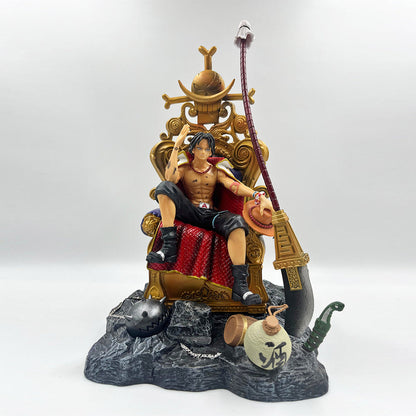 One Piece Portgas D Ace On Throne White Beard
30cm Action Figure