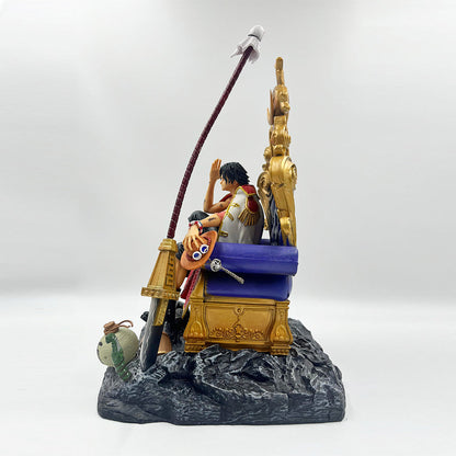 One Piece Portgas D Ace On Throne White Beard
30cm Action Figure