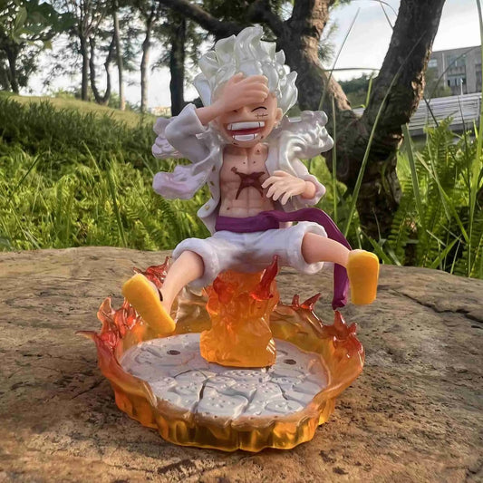 Luffy Gear 5 laughing Action Figure 10.5 Cm