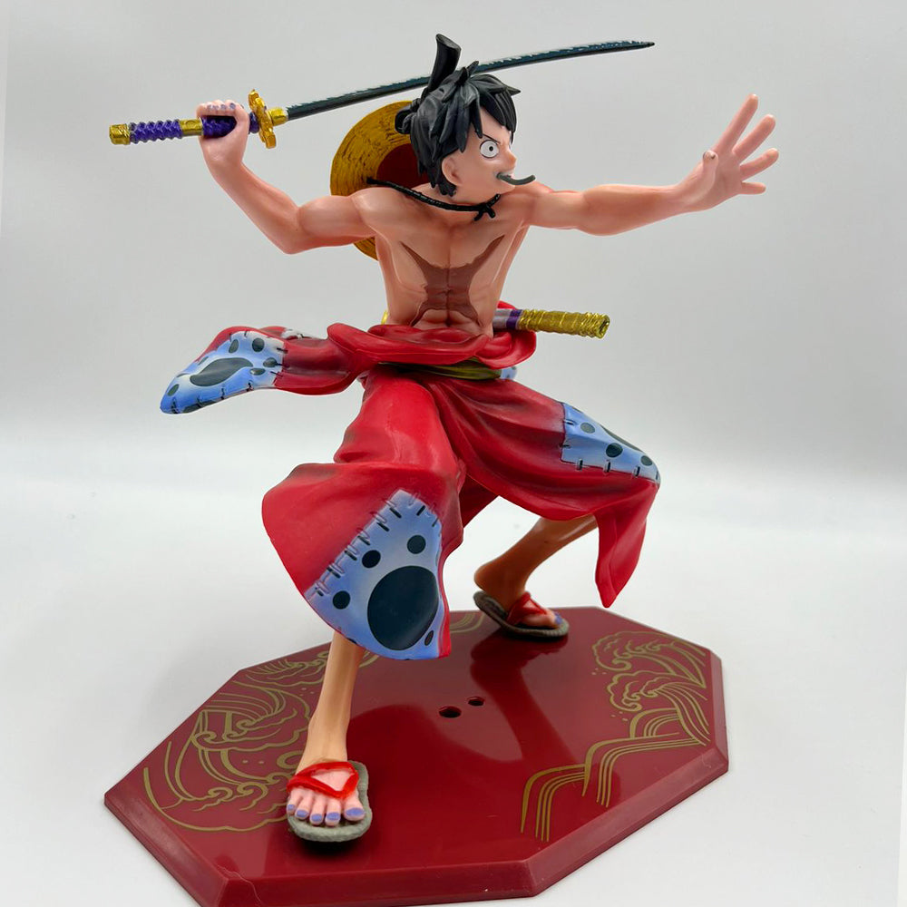Luffy in wano style Action
Figure - 18cm
