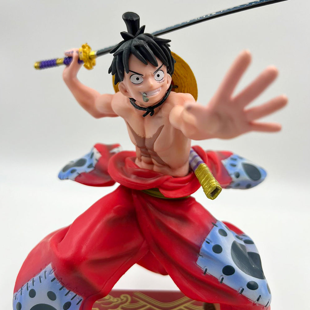 Luffy in wano style Action
Figure - 18cm
