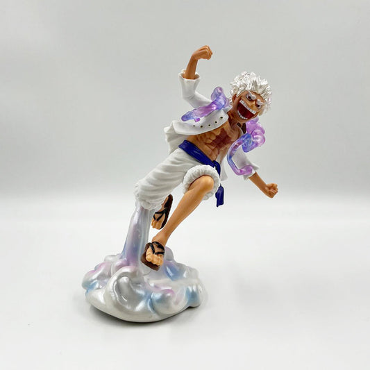 Luffy Gear 5 Jumping Action Figure 19cm