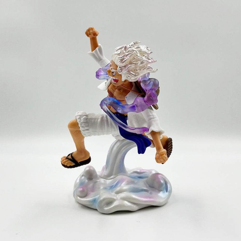 Luffy Gear 5 Jumping Action Figure 19cm