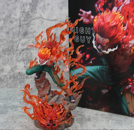 Might Guy Action Figure With Lights In The Base I
27Cm
