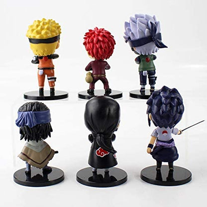 Naruto Sasuke Itachi
Kakashi 10 cm Set of 6
Action Figures