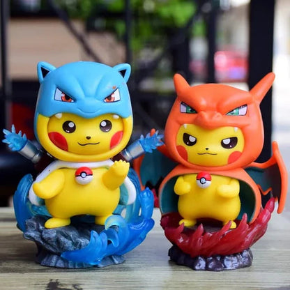 Pikachu Blastoise Action
Figure 13cm