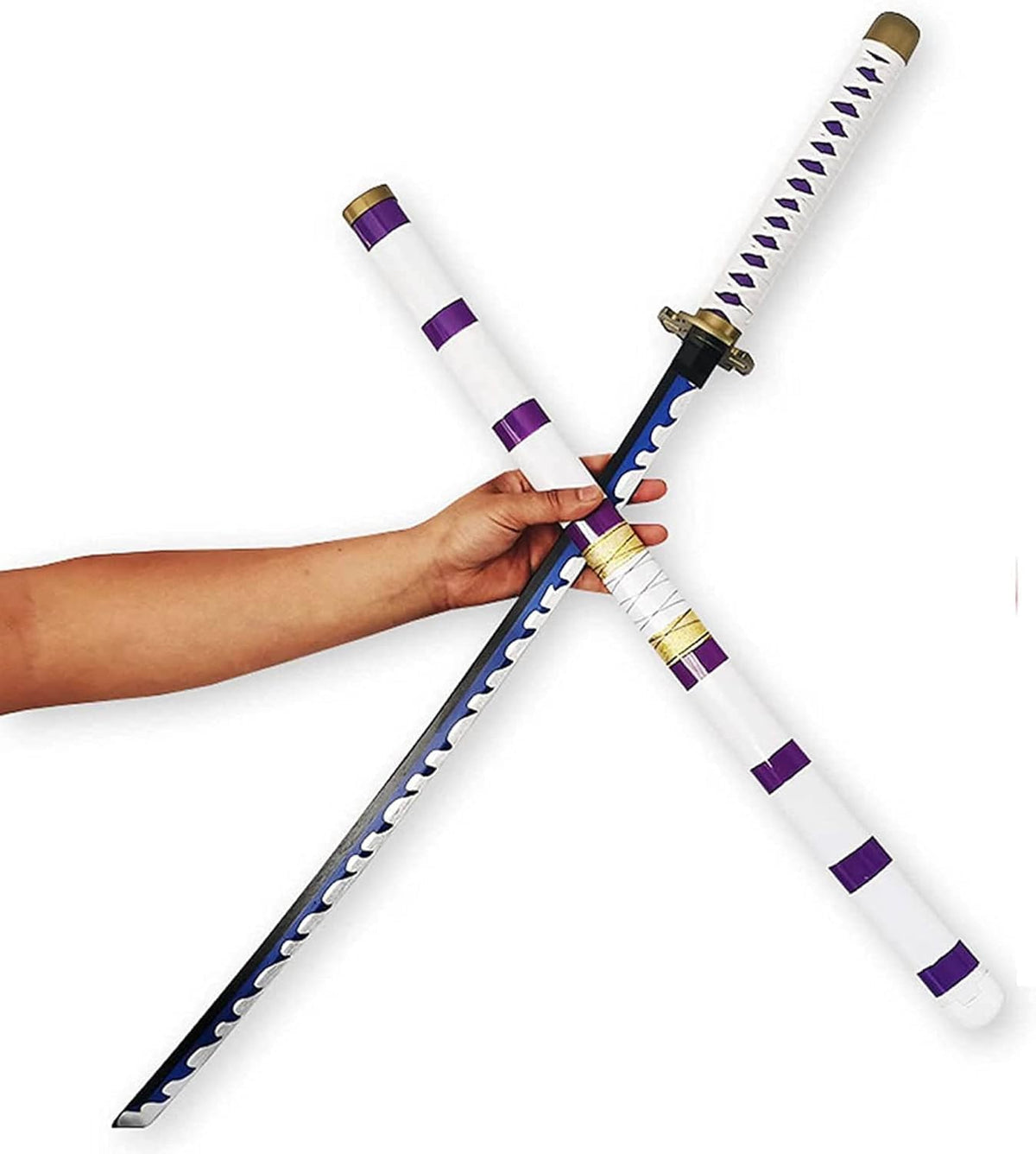 One Piece Luffy Life Size Nidai Kitetsu Replica
Wooden Katana 104 cm