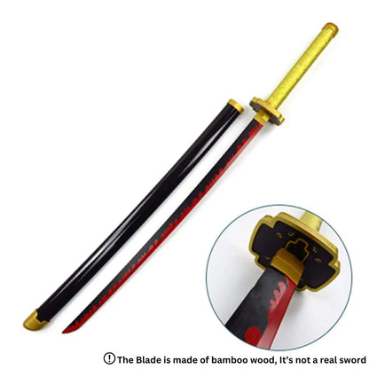 Demon Slayer Tsugikuni Yoriichi Nichirin Wooden
Katana 105 Cms