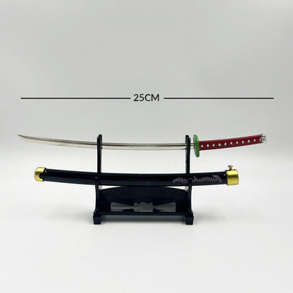 Katana Sword with Push Button openable in 25 cm
[With Stand] K14