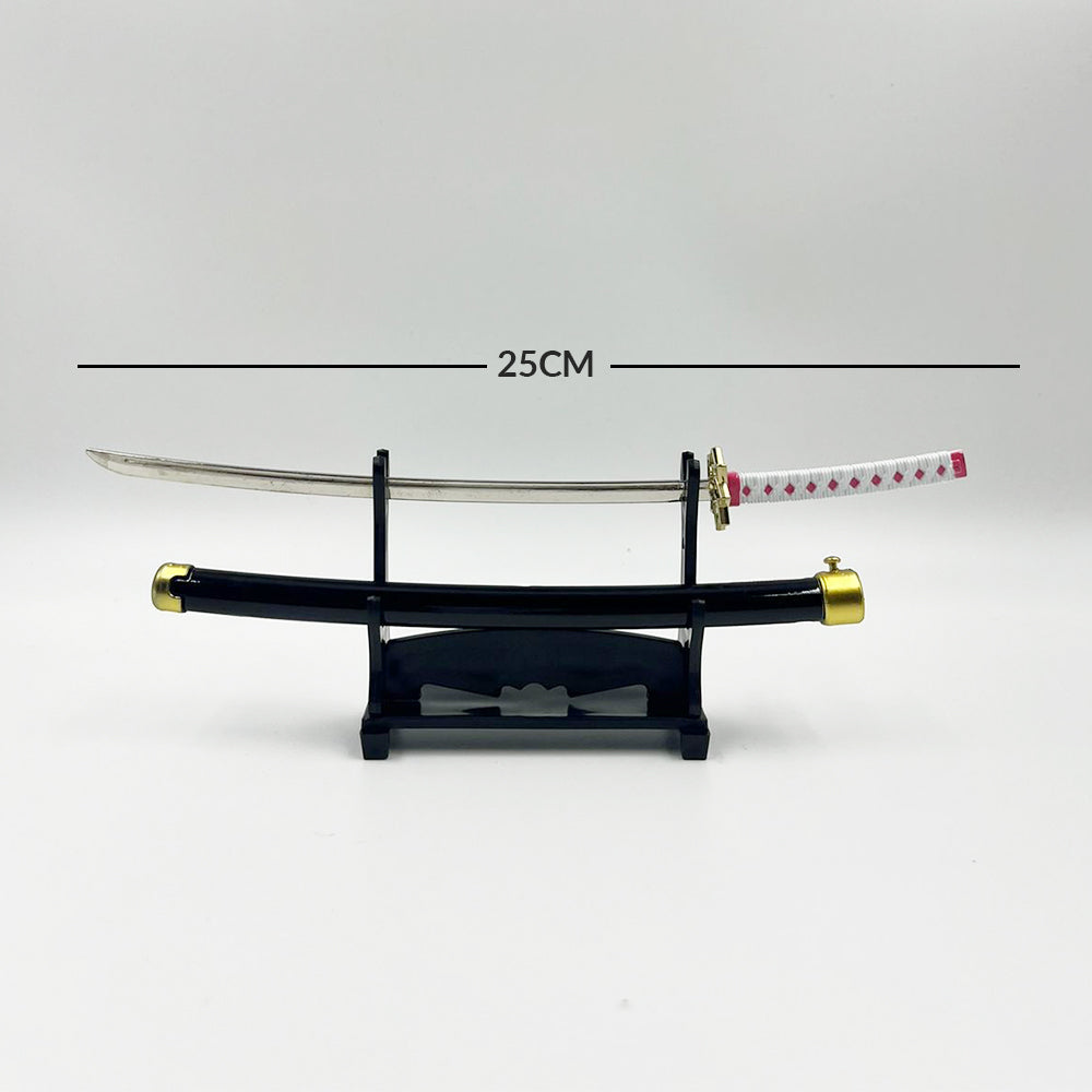 Katana Sword with Push Button openable in 25 cm
[With Stand] K13