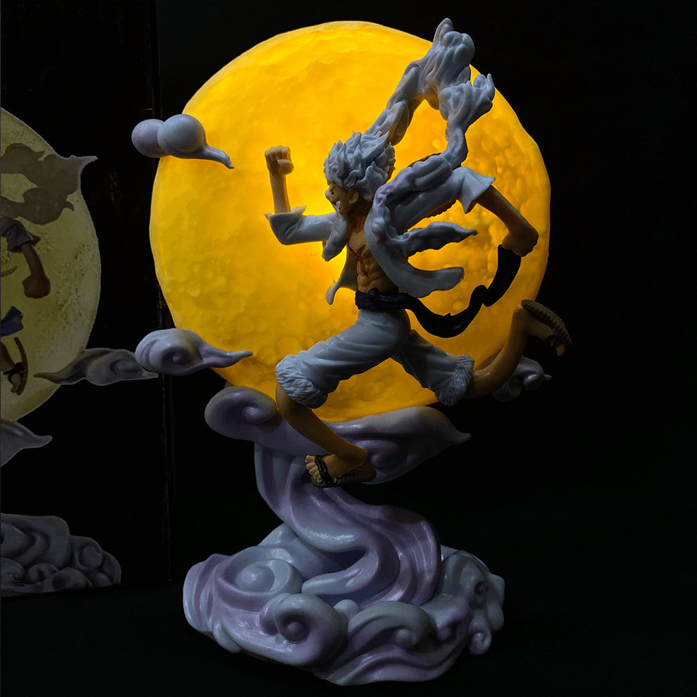 SUN GOD NIKA LUFFY GEAR 5 ACTION FIGURE LAMP (27 CM HEIGHT) - ONE PIECE