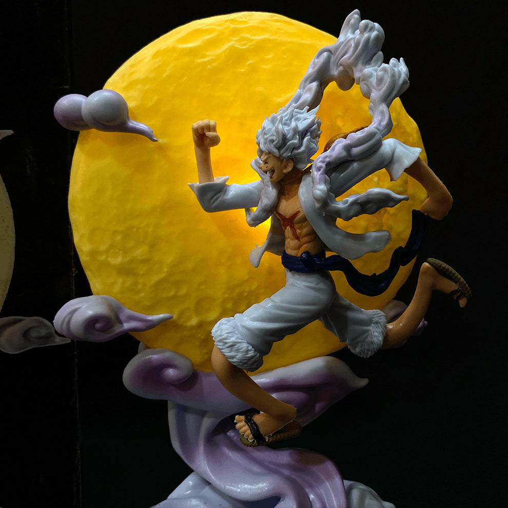 SUN GOD NIKA LUFFY GEAR 5 ACTION FIGURE LAMP (27 CM HEIGHT) - ONE PIECE
