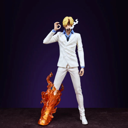 One Piece Vinsmoke Sanji Fantasy White Action Figure | 32 CMS |