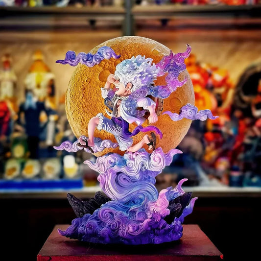 One Piece: Luffy Gear 5 Moon Highly Detailed Lamp - 14cm Action Figure
