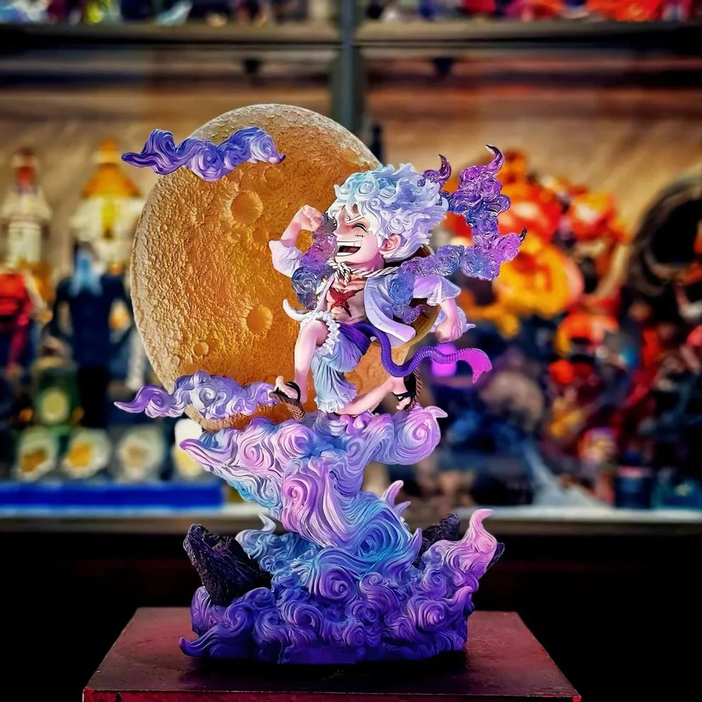 One Piece: Luffy Gear 5 Moon Highly Detailed Lamp - 14cm Action Figure